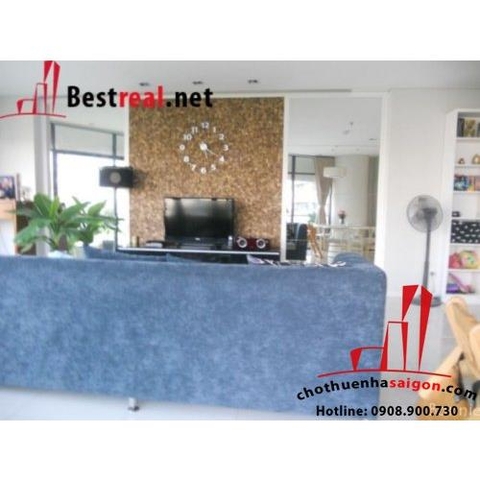 Cho thuê căn hộ city garden lầu 2 dt 141m, giá 1650$