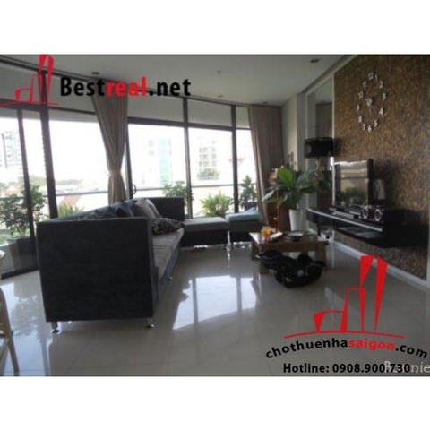 Cho thuê căn hộ city garden lầu 2 dt 141m, giá 1650$