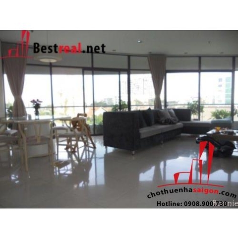 Cho thuê căn hộ city garden lầu 2 dt 141m, giá 1650$