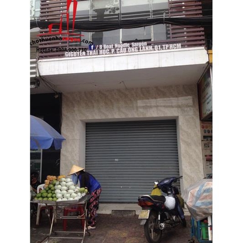 cho thuê nhà nguyên căn mặt tiền đường nguyễn thái học quận 1, giá cho thuê 68tr/tháng