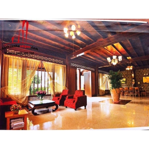Cho thuê Biệt Thự gỗ tại Quận 2 khu Thảo Điền - giá 3000$