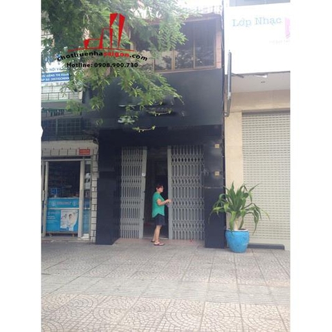 cho thuê nhà quận bình thạnh, nhà mặt tiền đường đinh tiên hoàng giá cho thuê: 18tr/tháng