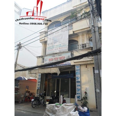 cần cho thuê nhà quận 3 mặt tiền đường nguyễn hiền giá 18tr/tháng