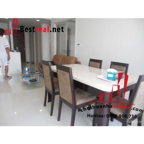 Cho thuê căn hộ city garden lầu 7 dt 70m, giá 900$