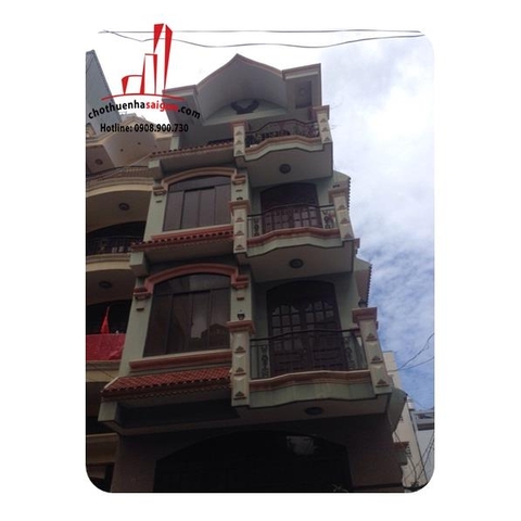 cho thuê nhà nguyên căn hẽm  đường phạm viết chánh,p19 quận bình thạnh, giá cho thuê:1200$/tháng