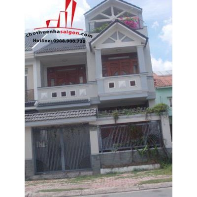 Cho thuê villa phố mặt tiền Đường Song Hành, khu phố 5, P. An Phú, Quận 2, 2500 USD/tháng