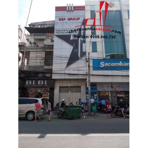 cho thuê nhà nguyên căn vị trí đẹp mặt tiền đường võ văn tần, quận 3