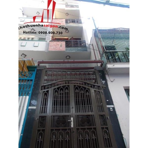 cho thuê nhà quận 3, hẽm đường cách mạng tháng 8, giá 15tr/tháng