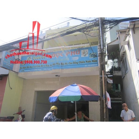Cho thuê nhà quận Bình Thạnh, mặt tiền đường Phan Văn Hân