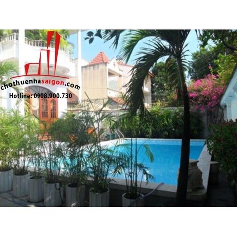 cho thuê biệt thự đường hòa hưng quận 10, giá 3200$