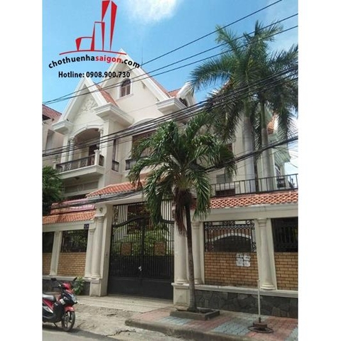 cần cho thuê biệt thự nguyên căn đường chu văn an quận bình thạnh, giá cho thuê:55tr/tháng