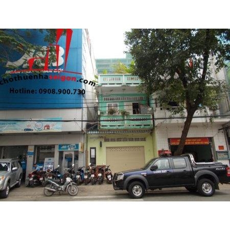 nhà mặt tiền đường võ văn tần quận 3 cho thuê  giá 1600$