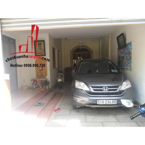 Cho thuê Villa Quận Bình Thạnh, hẻm rộng đường Nguyễn Xí. Giá : 1.000 usd/tháng.