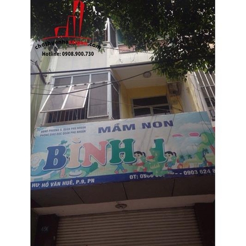 cần cho thuê nhà nguyên căn mặt tiền đường hồ văn huê quận phú nhuận, giá cho thuê:33tr/tháng