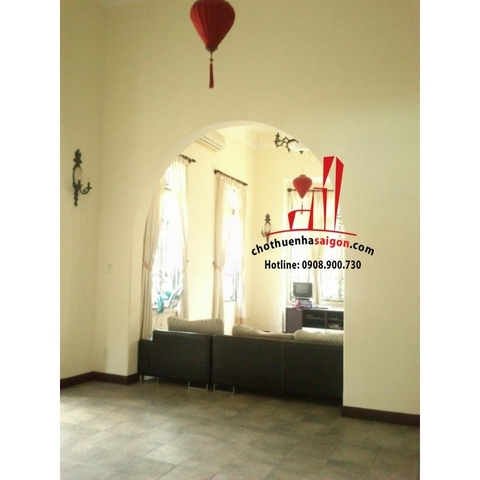 cho thuê biệt thự quận 2, biệt thự khu thảo điền có sân vườn, hồ bơi, giá 4000$