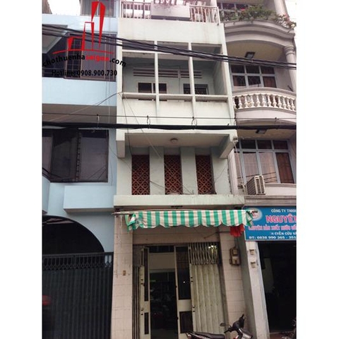 cho thuê nhà nguyên căn mặt tiền đường nguyễn cửu vân, phường 17, giá cho thuê:25tr/tháng
