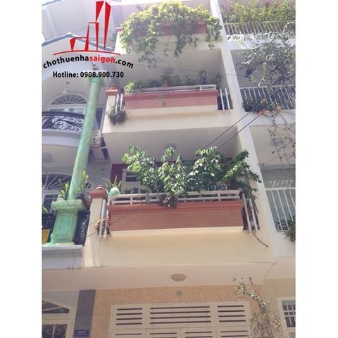 cần cho thuê nhà nguyên căn hẽm đường nguyễn hữu cảnh quận bình thạnh, giá cho thuê: 25tr/tháng