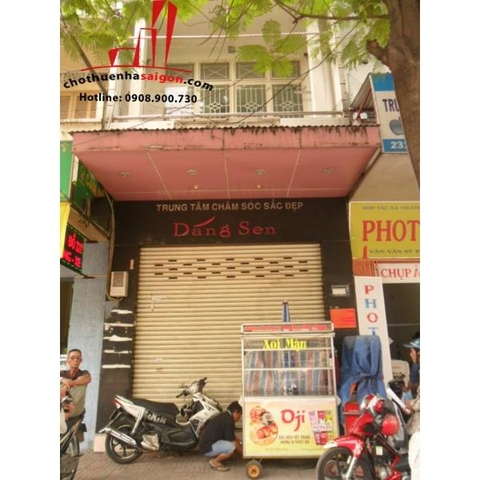 cần cho thuê nhà nguyên căn mặt tiền đường lê văn sỹ, quận 3