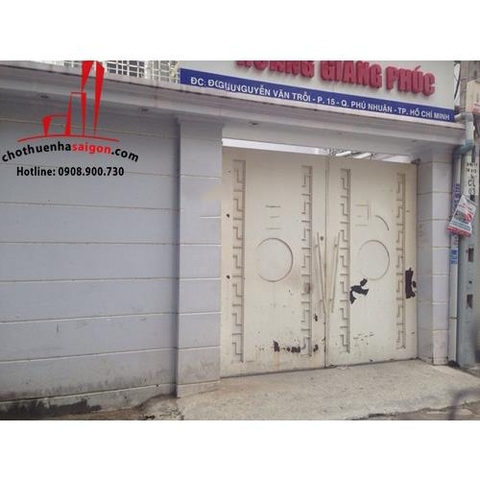 cho thuê nhà nguyên căn hẽm đường nguyên hẽm đường nguyễn văn trỗi giá 2200$/tháng