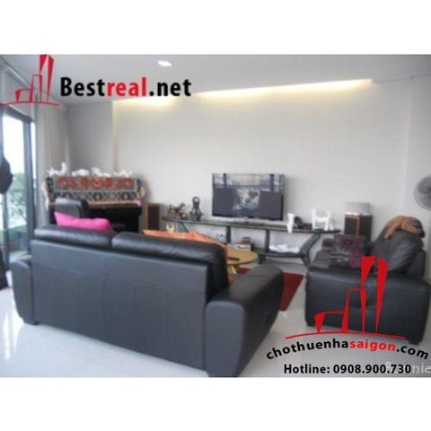 Cho thuê căn hộ city garden lầu 15 dt 145m, giá 1800$