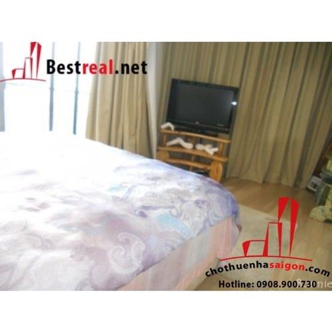 Cho thuê căn hộ city garden lầu 15 dt 145m, giá 1800$