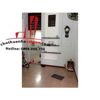 cho thuê nhà nguyên căn hẽm đường bùi thị xuân, quận 1