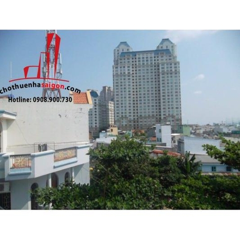 cho thuê nhà quận bình thạnh, khu 135 nguyễn hữu cảnh giá 19tr