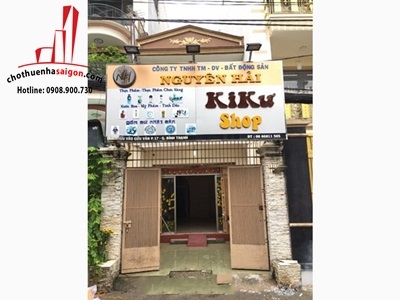 cho thuê nhà nguyên căn mặt tiền đường nguyễn cửu vân, p17, quận bình thạnh, giá cho thuê:26tr/tháng