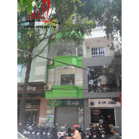 Cho thuê nhà mặt tiền đường Phạm Ngọc Thạch, quận 3