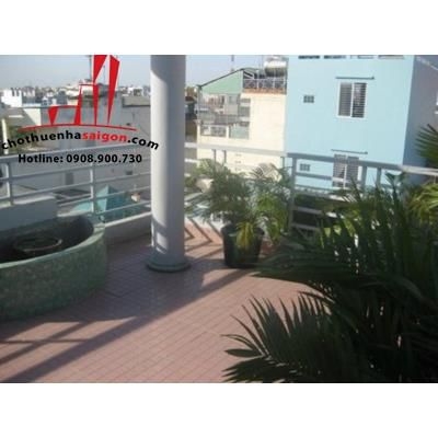 cho thuê nhà quận bình thạnh, đường d1 ,giá cho thuê:22tr/tháng