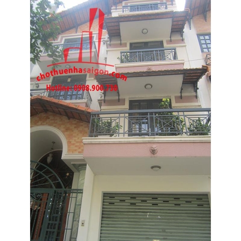 Cho thuê nhà quận Bình Thạnh, hẻm xe hơi đường Nguyễn Hữu Cảnh
