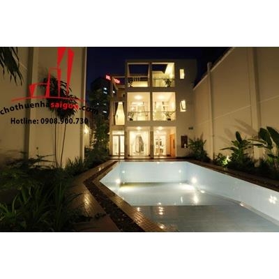 cho thuê biệt thự quận bình thạnh, đường điện biên phủ, giá cho thuê:4500$/tháng