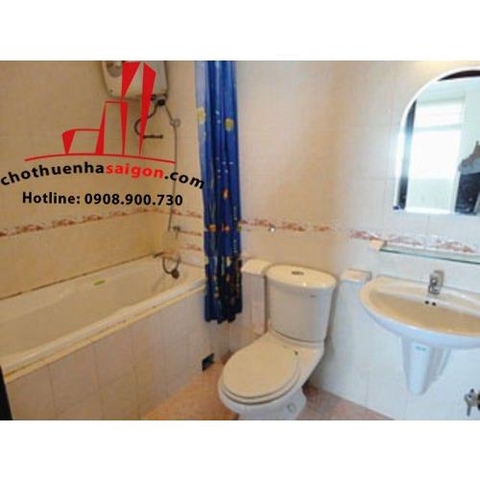 cho thuê căn hộ phúc thịnh  quận 5, đường tản đà giá 600$