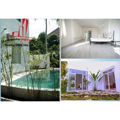 cho thuê villa quận 2, đường trần não  giá cho thuê:1500$/tháng