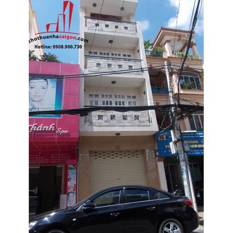 cho thuê nhà nguyên căn mặt tiền đường bàn cờ quận 3, giá cho thuê:50tr/tháng