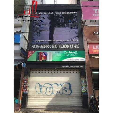 cần cho thuê nhà mặt tiền đường nguyễn thị minh khai quận 3, giá cho thuê:2500$/tháng