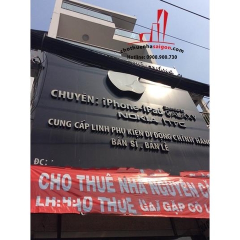 cho thuê nhà quận phú nhuận, mặt tiền đường hoàng văn thụ giá cho thuê:2500$/tháng