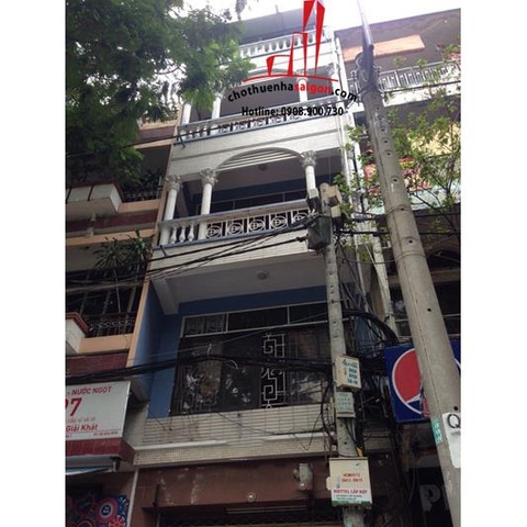 cho thuê nhà nguyên căn mặt tiền đường nguyễn cư trinh quận 1, giá cho thuê:50tr/tháng