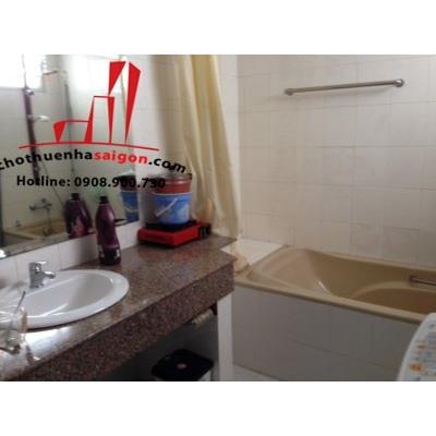 cho thuê nhà nguyên căn hẽm đường nguyễn thông quận 3, giá 5000$/tháng
