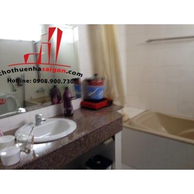 cho thuê nhà nguyên căn hẽm đường nguyễn thông quận 3, giá 5000$/tháng