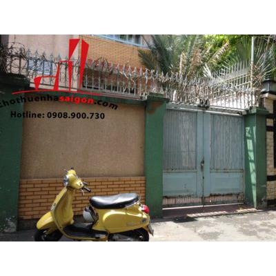 cho thuê nhà nguyên căn hẽm đường nguyễn thông quận 3, giá 5000$/tháng