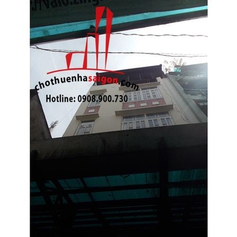 cho thuê nhà nguyên căn quận 3, đường võ văn tần, giá 15tr.