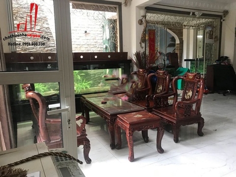 cho thuê villa đường nội bộ chu văn an quận bình thạnh, giá cho thuê:60tr/tháng