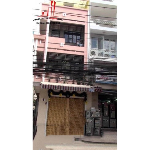 cho thuê nhà quận 3, nhà mặt tiền đường võ văn tần giá cho thuê: thương lượng