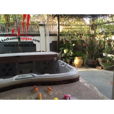 cần cho thuê biệt thự đường võ trường toản quận 2, phường thảo điền, giá cho thuê:3200$/tháng