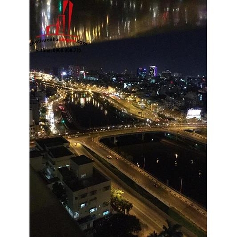 cho thuê căn hộ lầu cao chung cư incon 56 quận 4, 3phong ngủ, giá 1500$/tháng