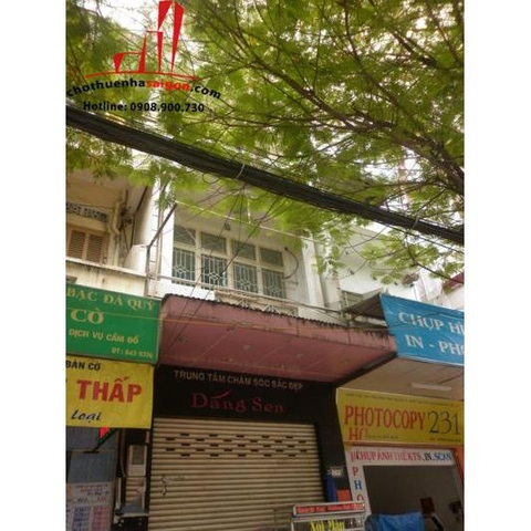 cho thuê nhà mặt tiền đường lê văn sỹ, quận 3 , giá thương lượng