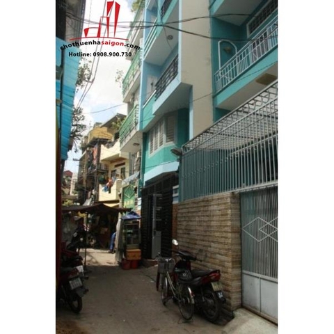 cần cho thuê nhà quận 3, đường hẽm 4m nguyễn đình chiểu giá cho thuê:16tr/tháng
