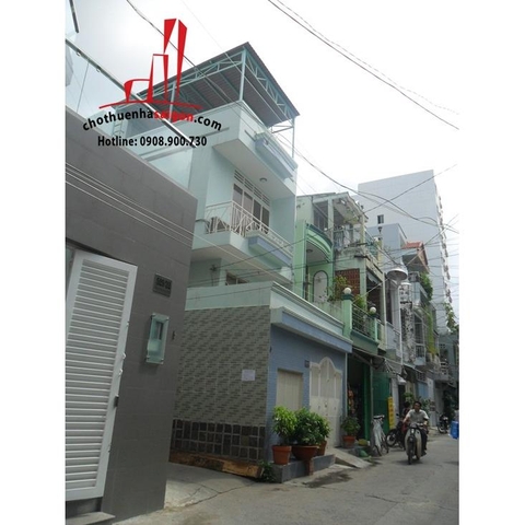 Cho thuê nhà Quận Phú Nhuận, hẻm đường Huỳnh Văn Bánh. Giá: 15 triệu