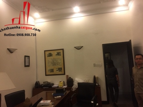 cho thuê biệt thự mặt tiền đường lớn trung tâm quận 3, giá cho thuê:15.000$/tháng